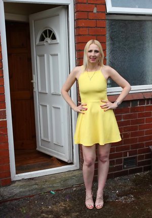 TAC Amateurs pics collection featuring Tracey Lain in sex scene with taking rod up the ass